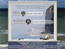 Tablet Screenshot of hotels-treport.com